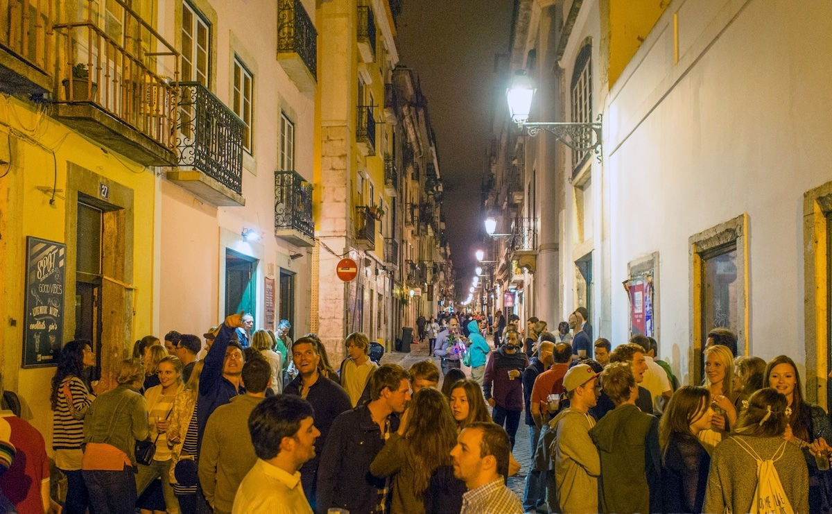 Bairro Alto Lisbon nightlife